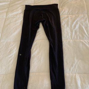 Lululemon Size 10 Reversible Wunder Under Leggings